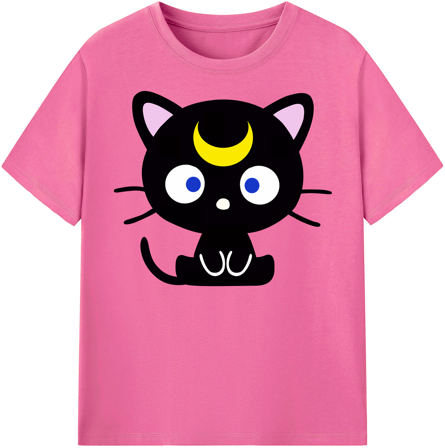 （画像用） 美少女戦士セーラームーン Sailor Moon レディースカジュアルプリントTシャツ（綿100％）
